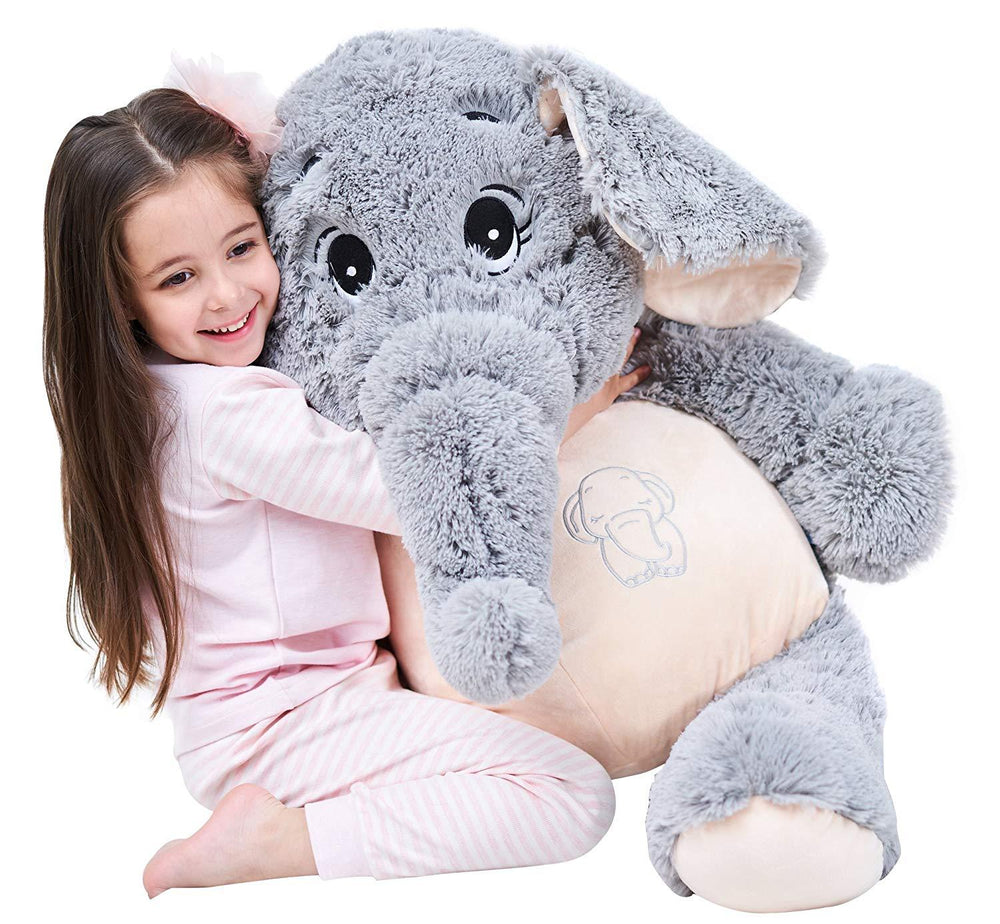 100cm / 39" Giant Stuffed Jennie Elephant Toy