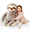 78cm / 30" Giant Stuffed Sloth Plush Toy